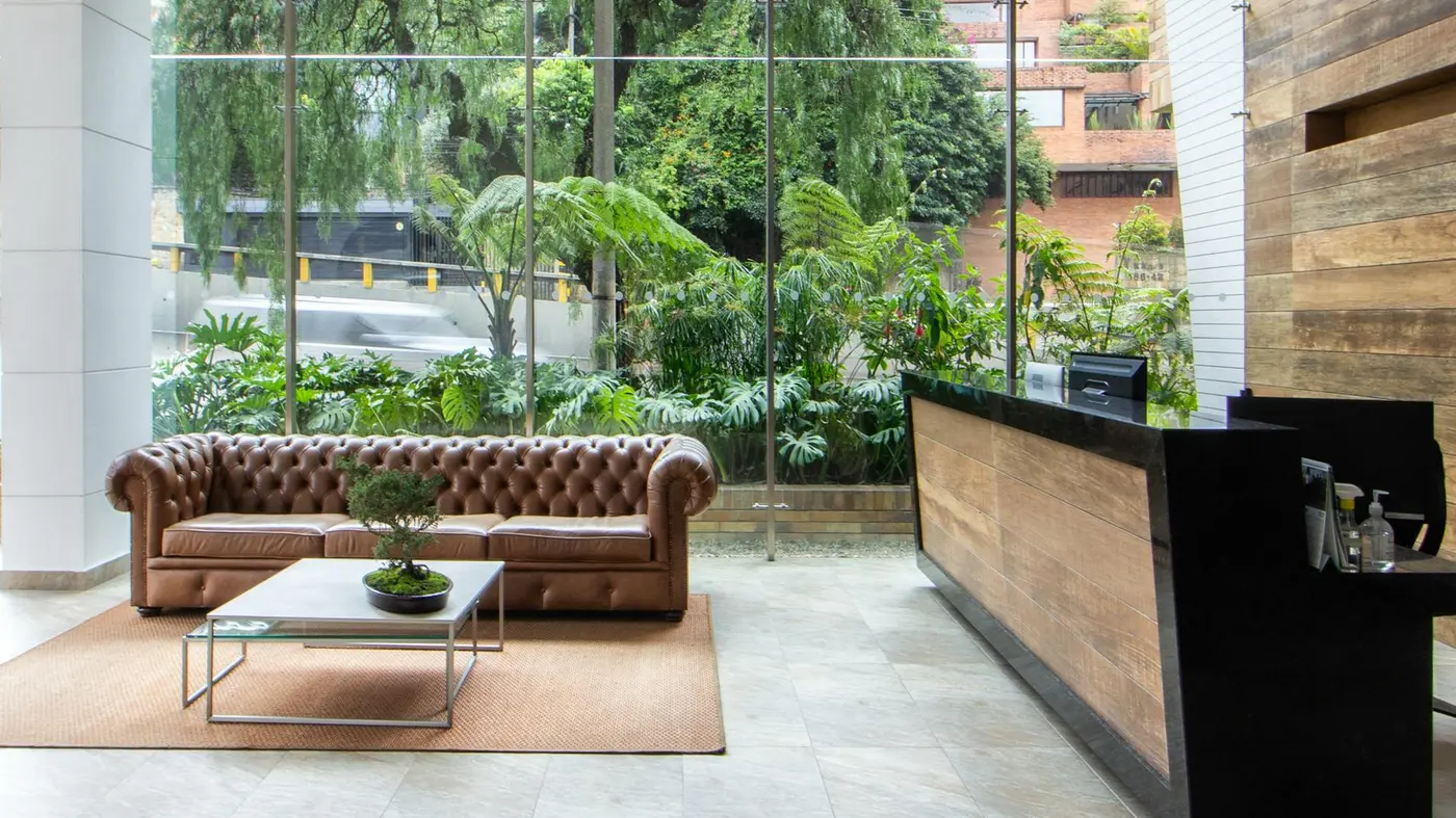 Reception Areas — finished interior